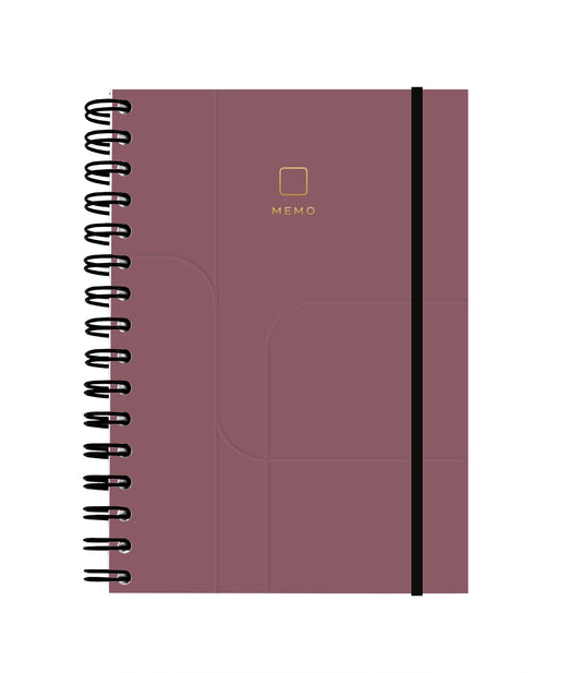 Notebook Putinki Design - Priima Red Brown