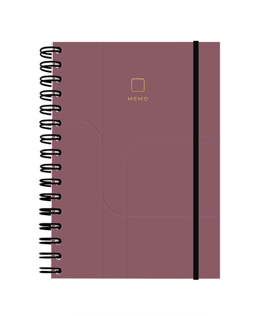 Notebook A5 Priima - Red-brown
