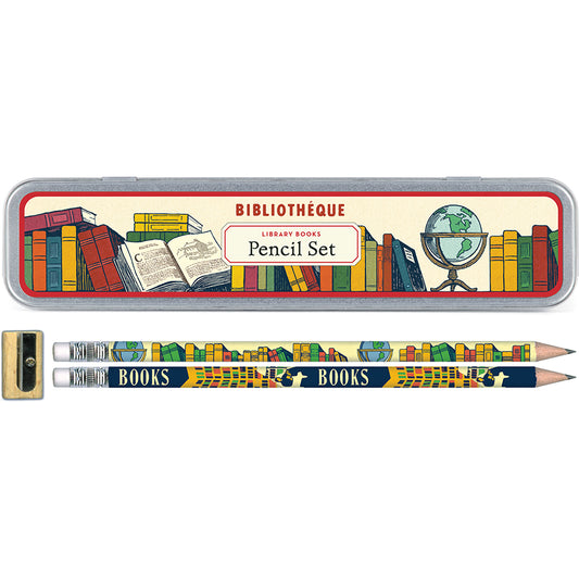 Cavallini Pencils - Library Books