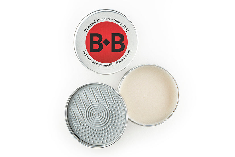 Vegetable soap for cleaning brushes BB - Metal tin