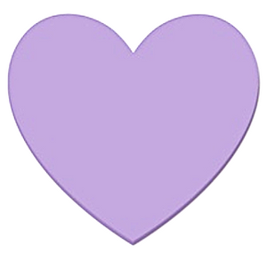 Pyyhekumi Interdruk Hearts - Liila