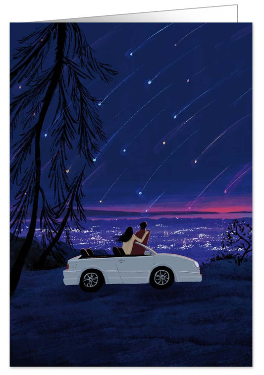 2-part card Quire - Stargazing