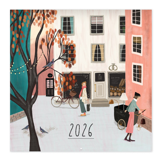 Seinäkalenteri 20x20 2026 Putinki Ilander
