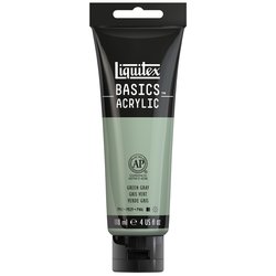 Liquitex Basics 118ml Acrylic Color - 205 Green Grey