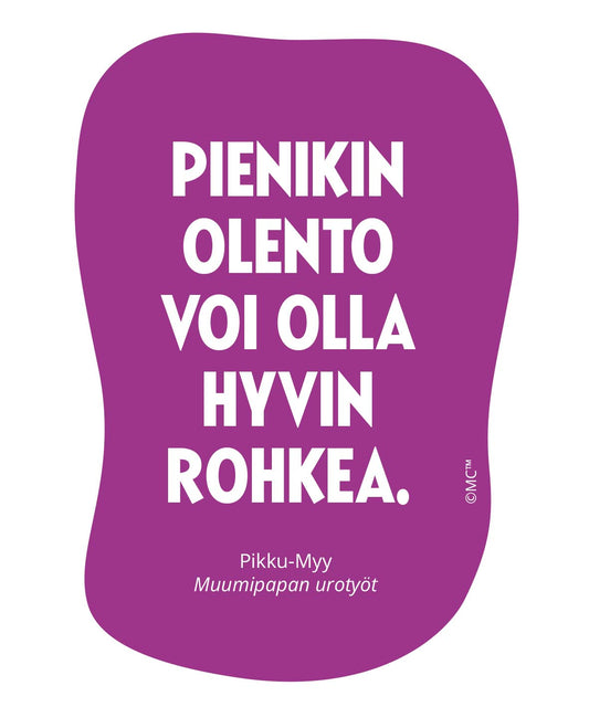 Vinyylitarra Putinki Muumi - Pienikin olento