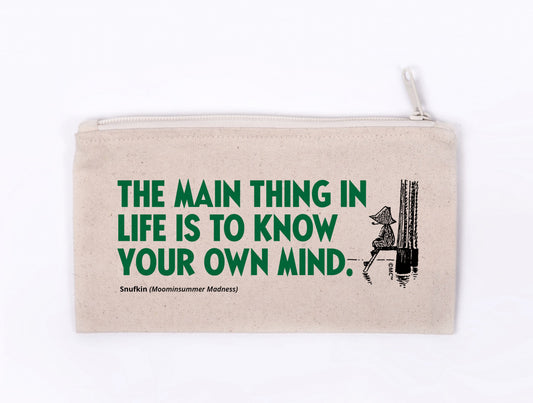 Canvas pencil case Putinki Moomin - Main thing