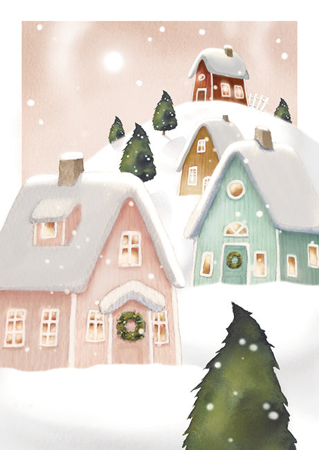 Christmas card Henna Adel - Christmas Village