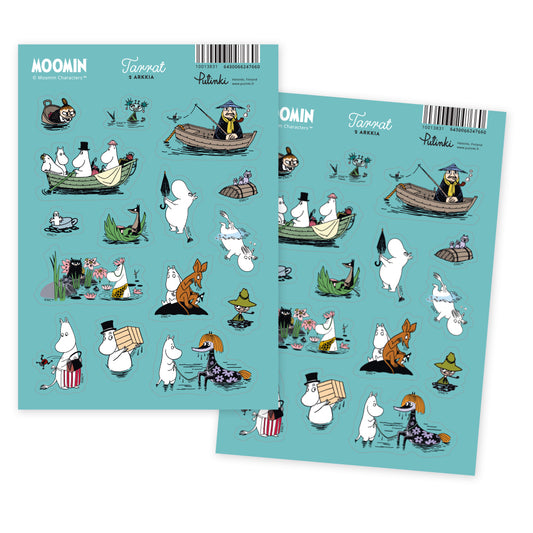 Sticker pack A5 Moomin - Flood