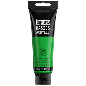 Liquitex Basics 118ml Acrylic Color - 312 Light Green Permanent