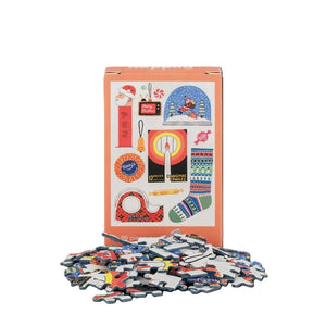 Jigsaw Puzzle Mini Happily - Christmas