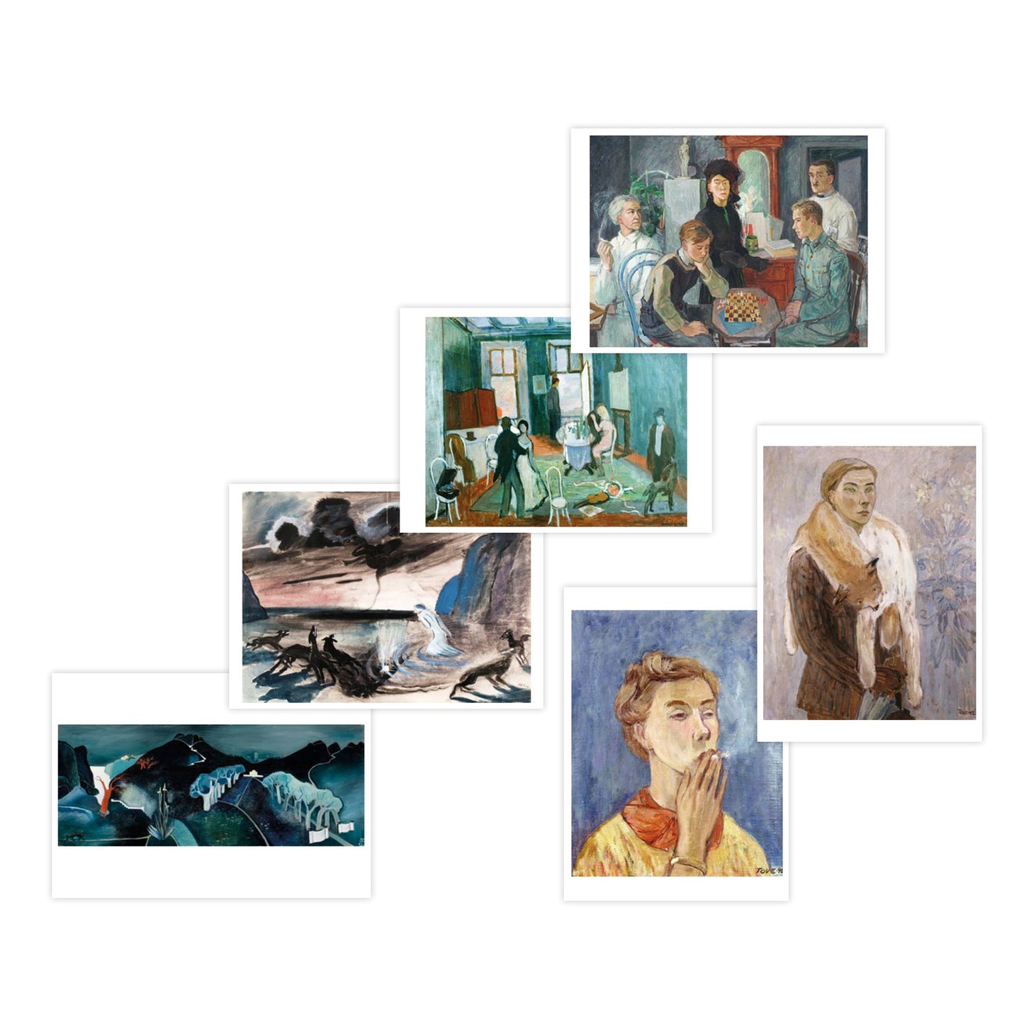 2-part card set - Tove Jansson