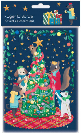 Christmas calendar card Roger la Borde - Bow Wow Wow