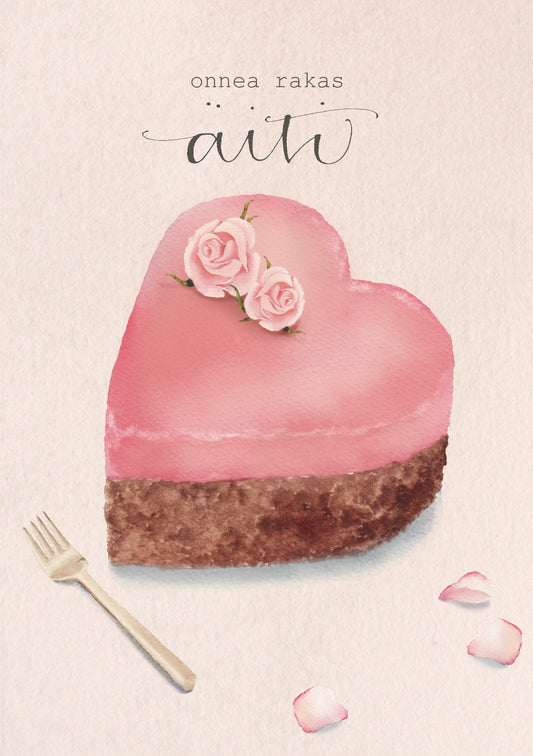 2-part card Henna Adel - Mother's Day piece of cake