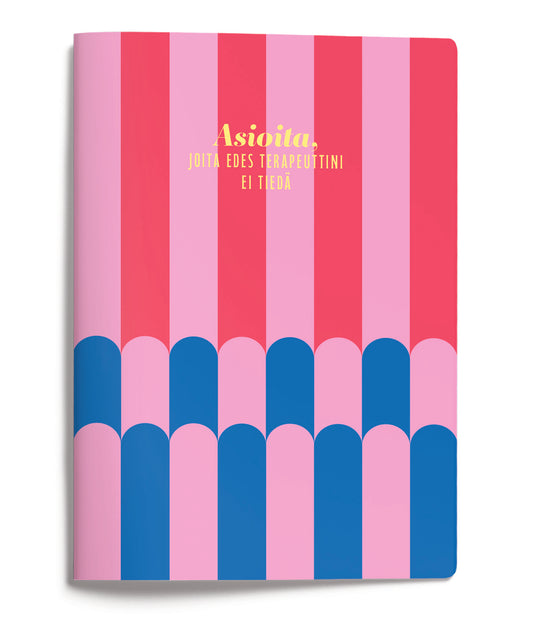 Vihko A4 Putinki Design - Pilke, Asioita, joita edes terapeuttini ei tiedä