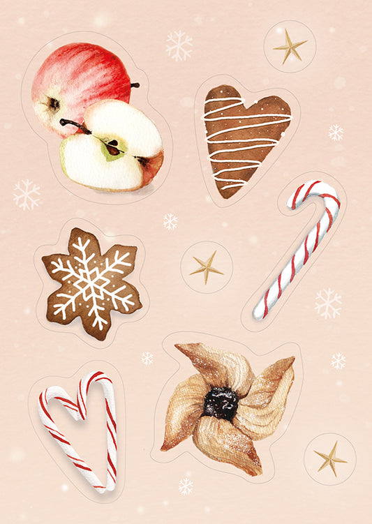 Sticker card Henna Adel - Christmas treats