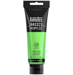 Liquitex Basics 118ml akryyliväri - Metallic Green