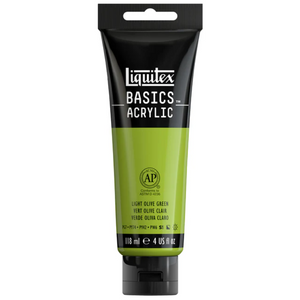 Liquitex Basics 118ml Acrylic Paint - 218 Light Olive Green