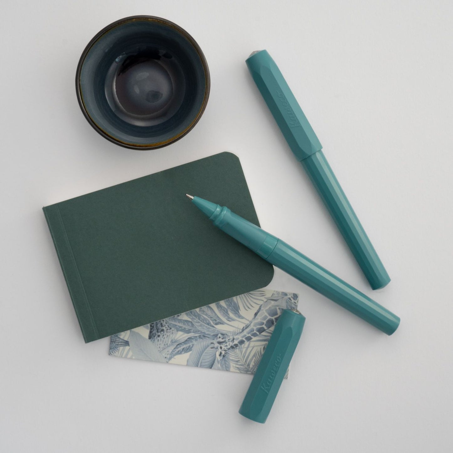 Mustekynä Kaweco Perkeo - Breezy Teal, Fine