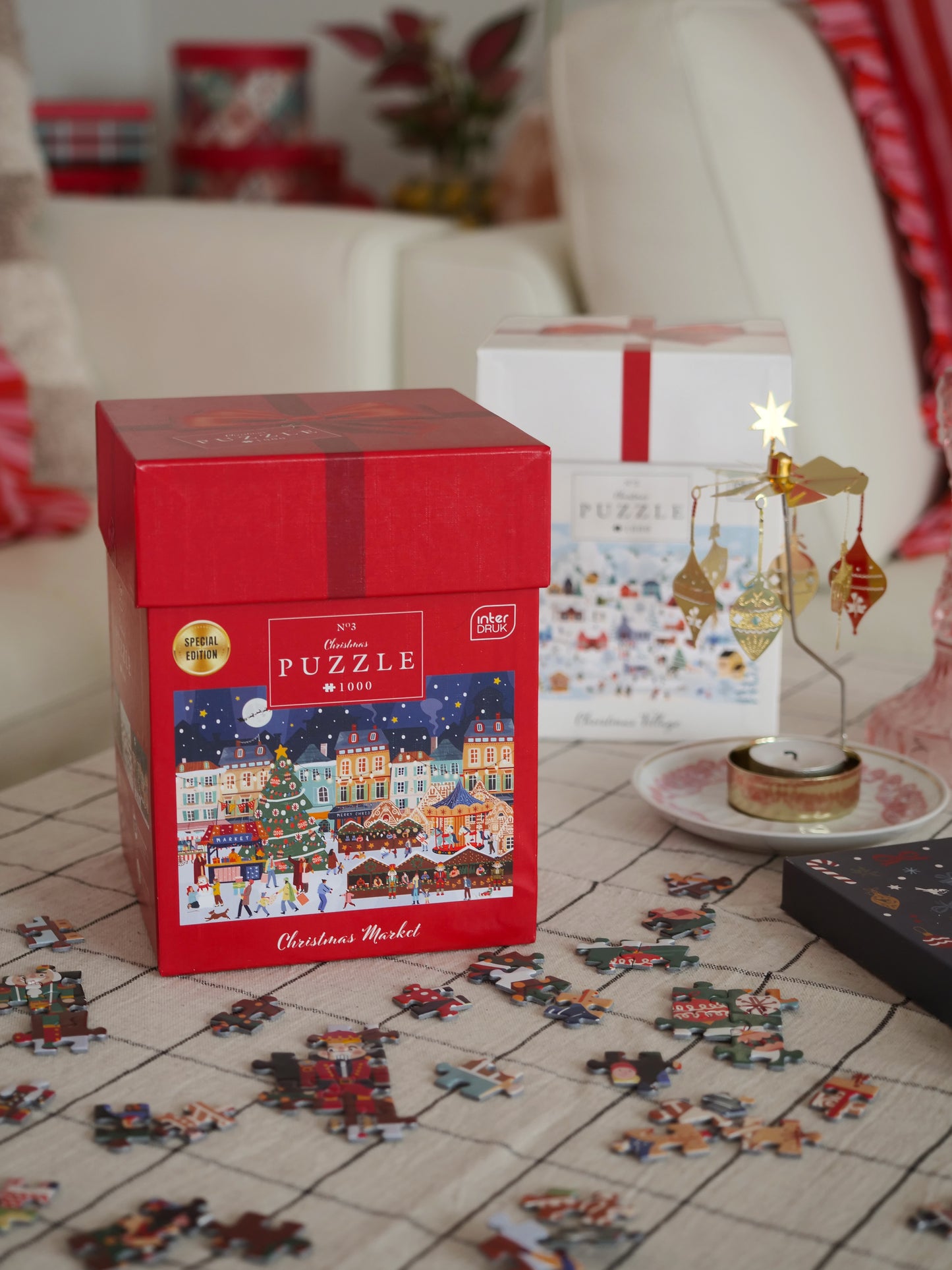 Puzzle Christmas Interdruk - Christmas Market