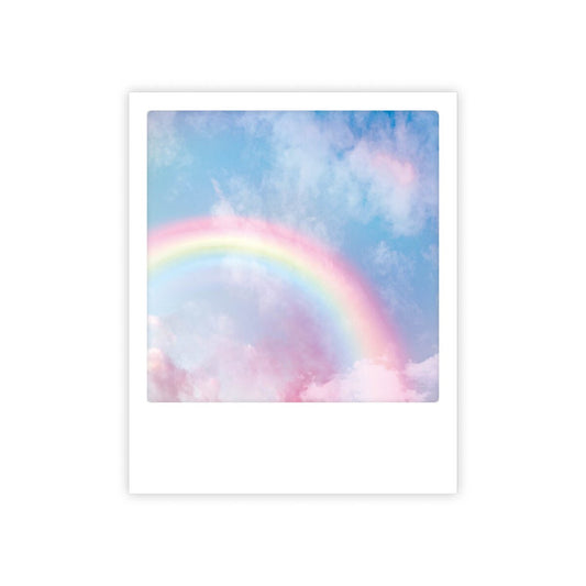 Postcard Pickmotion - Today is your day, rainbow