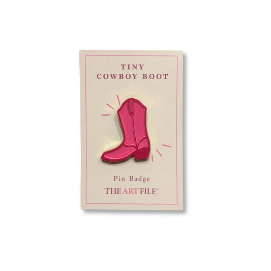 Pinssi Art File - Cowboy Boot