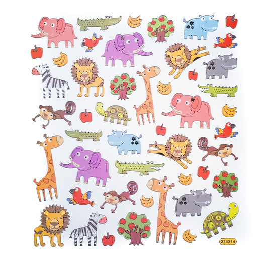 Sticker sheet DPC - Zoo