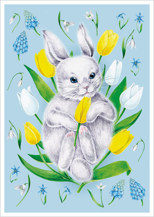 Postcard Natali Kit - Easter Bunny