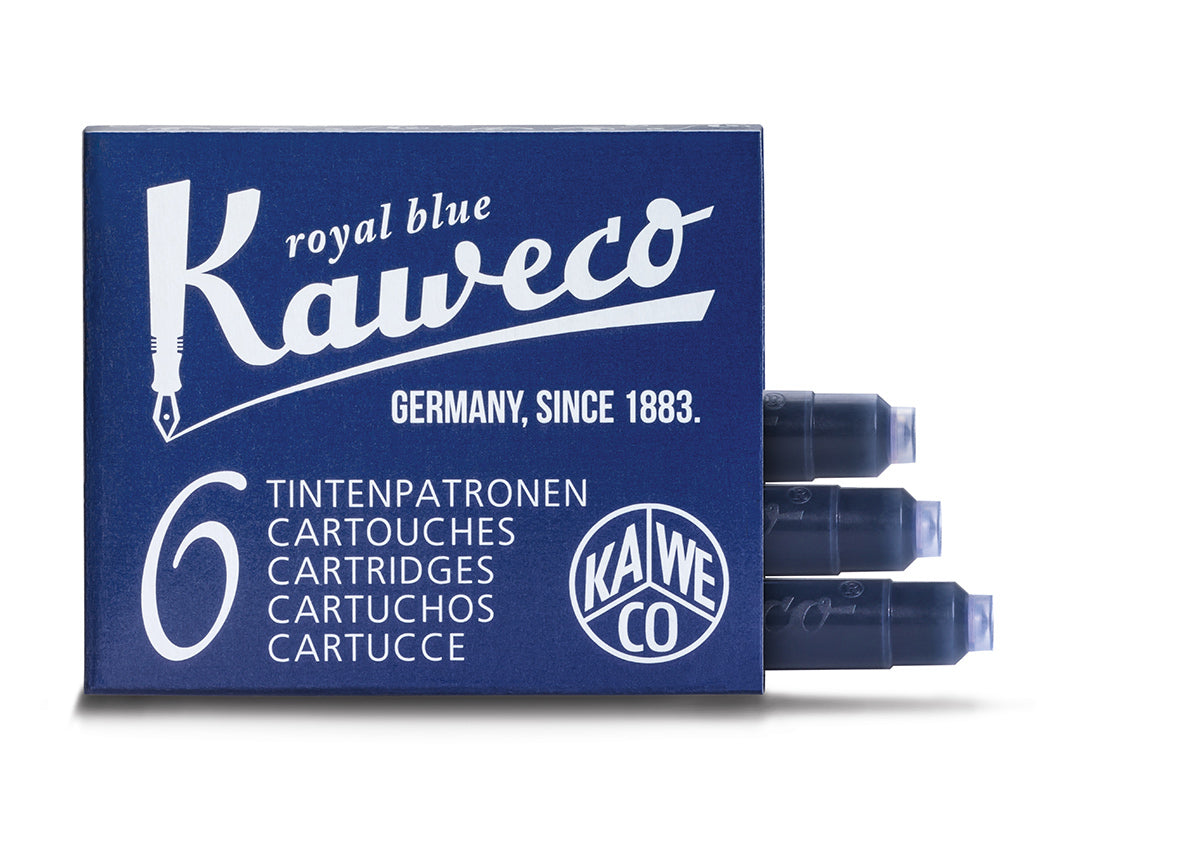 Kaweco mustepatruunat - Royal Blue
