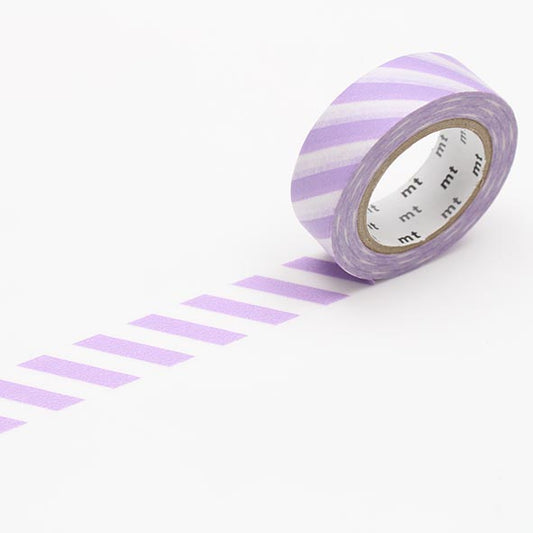 MT masking tape - stripe lilac