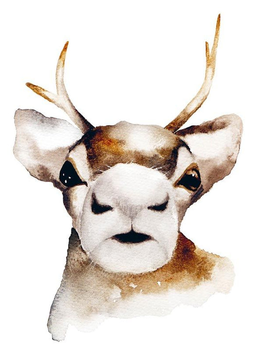 Postcard Henna Adel - Reindeer