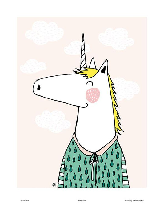 Juliste Mira Mallius - Pää pilvissä