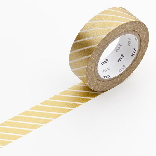 MT masking tape - stripe gold