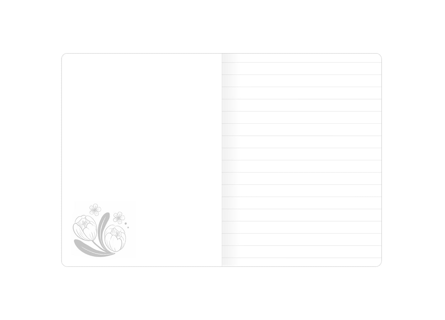 Little booklet Kaisu Sandberg - Love & Care, Flower pattern