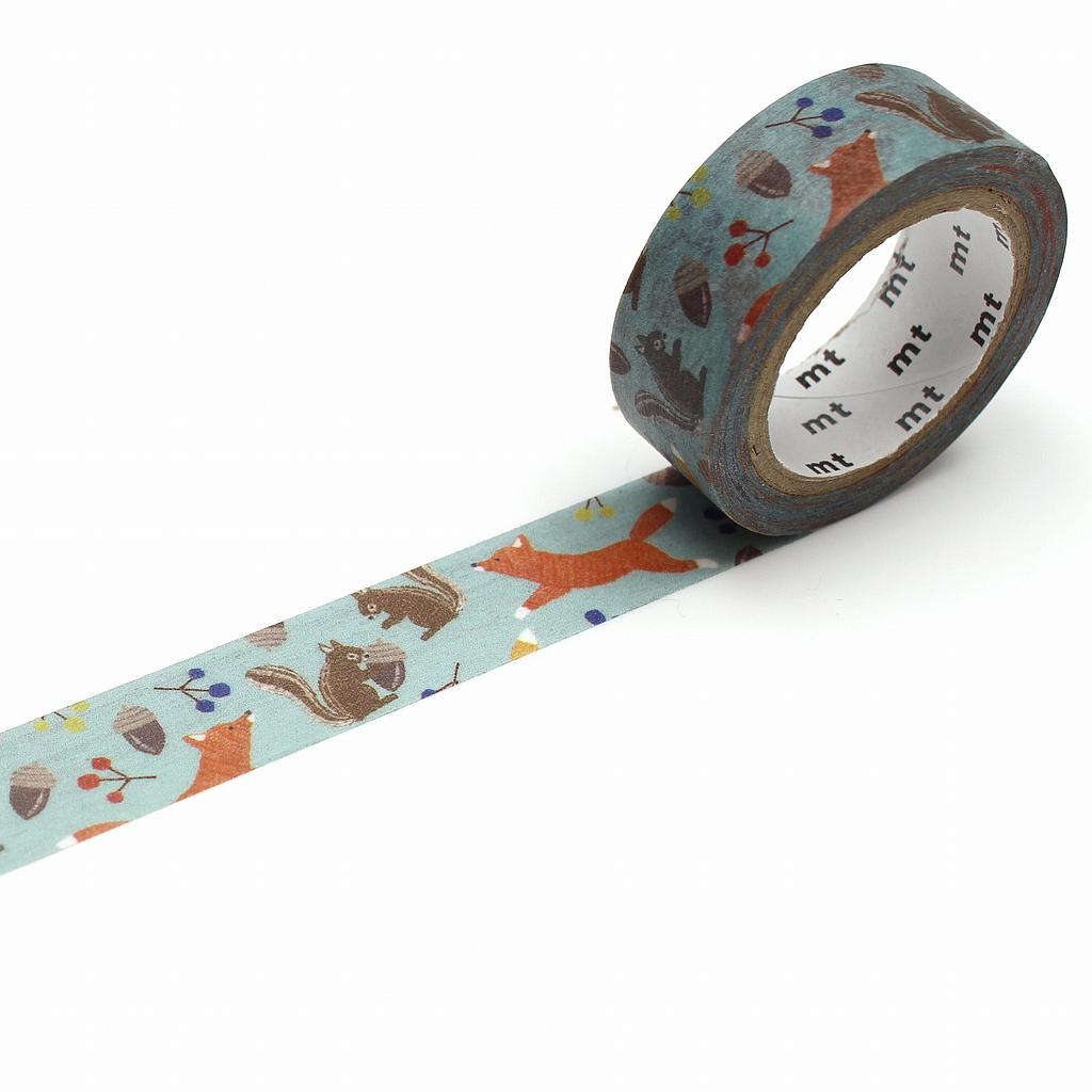 MT masking tape - fox and squirrel