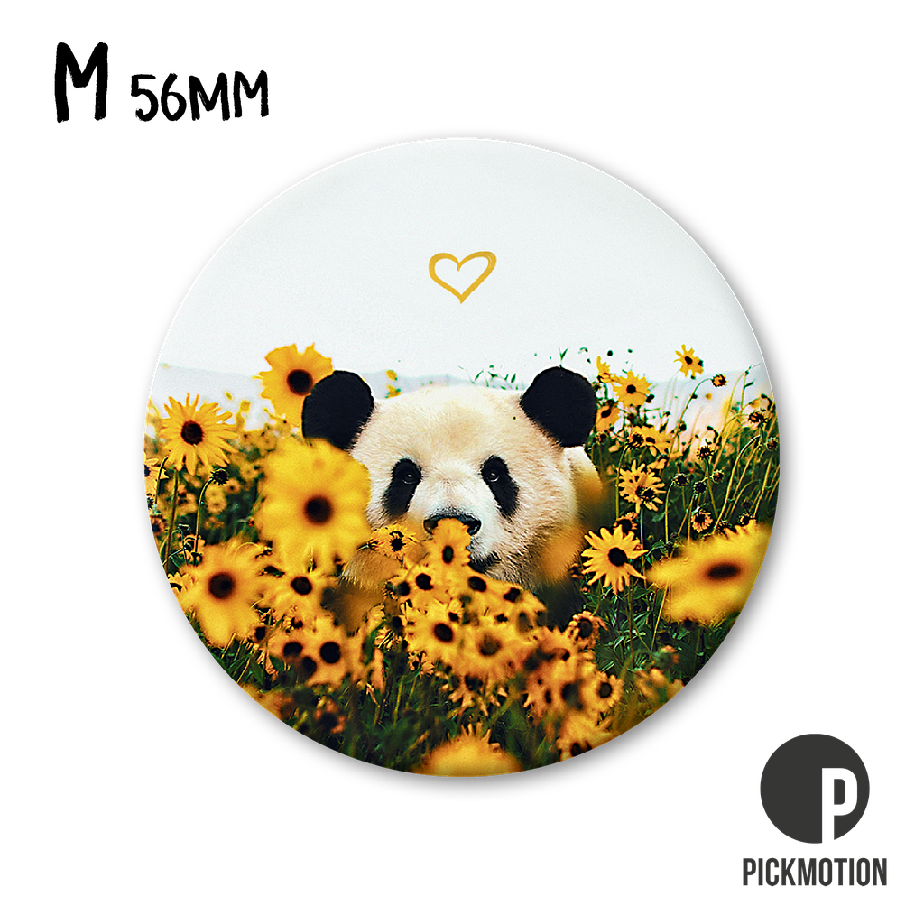 Magneetti - Panda ja auringonkukat