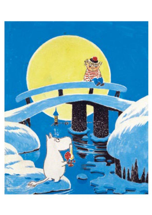 2-part card Moomin - Magic Winter