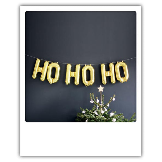 Joulukortti Pickmotion - Ho-ho-ho, ilmapallot