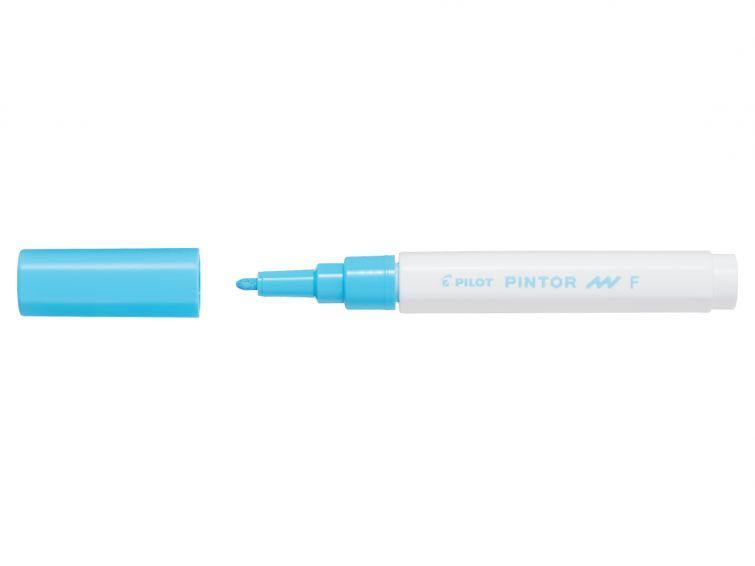 Pilot Pintor Fine Marker - pastellinsininen