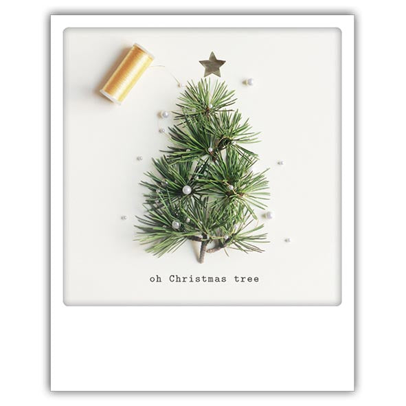 Christmas card Pickmotion - Pearl tree, February