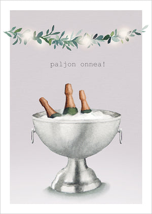 2-osainen kortti Henna Adel - Paljon Onnea, cooler