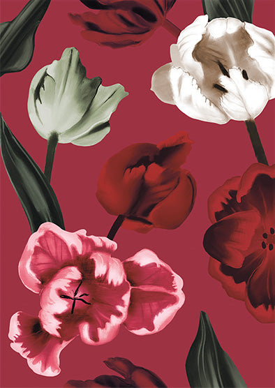 Christmas card Pentik - Tulip