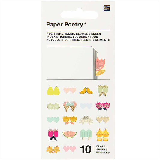 Tarrasetti Paper Poetry - Index Flow