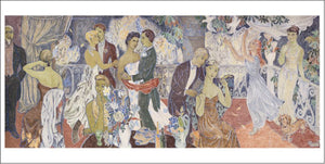 Panorama card Tove Jansson - Party in the city