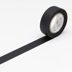 MT masking tape - matte black