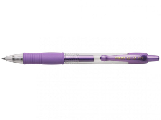 Pilot G-2 Metallic 0,7 - violetti