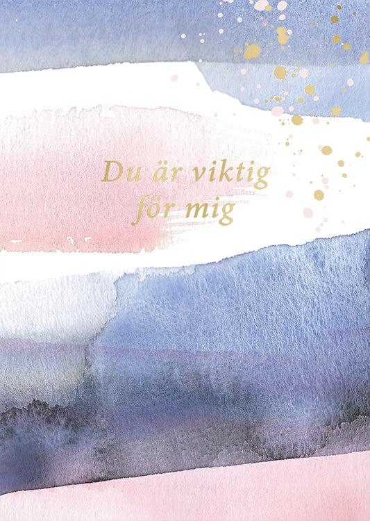 2-part card Putinki Design - Usva, Du är Viktig
