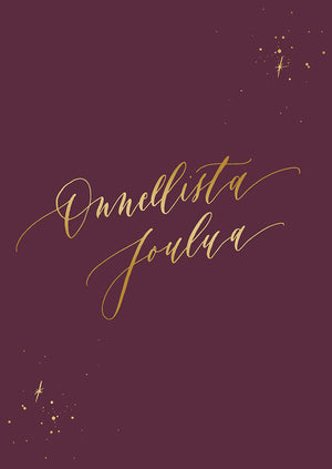 Christmas card Calligrafiastudio - Merry Christmas