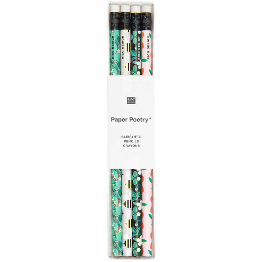 Pen set Paper Poetry - Just Bees, Fruits, Flowers