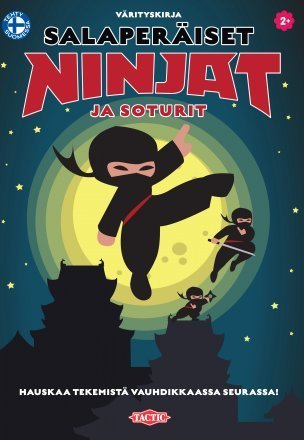 Salaperäiset ninjat -värityskirja