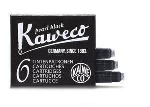 Kaweco mustepatruunat - Pearl Black